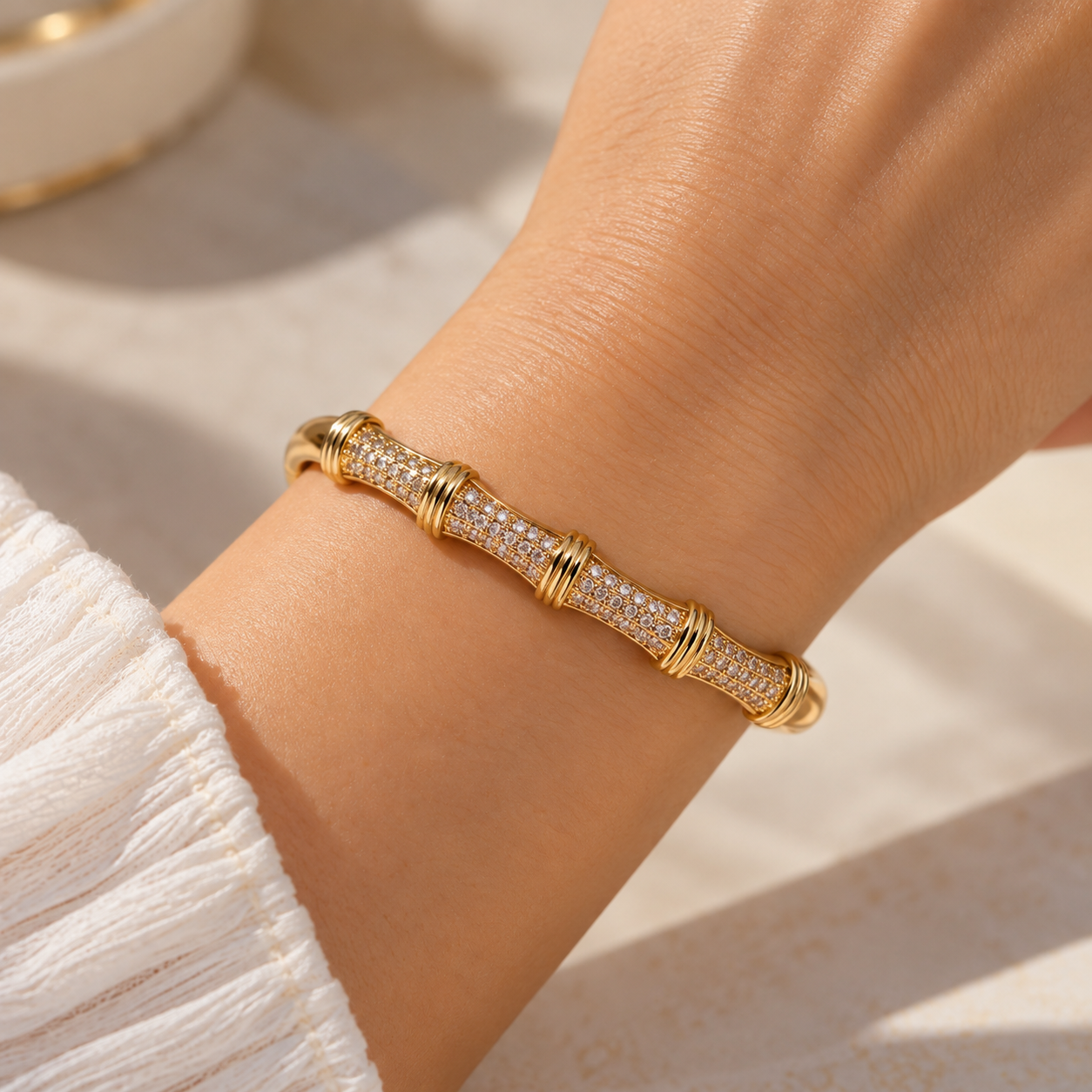 Bamboo Bling Bangle - Image 3