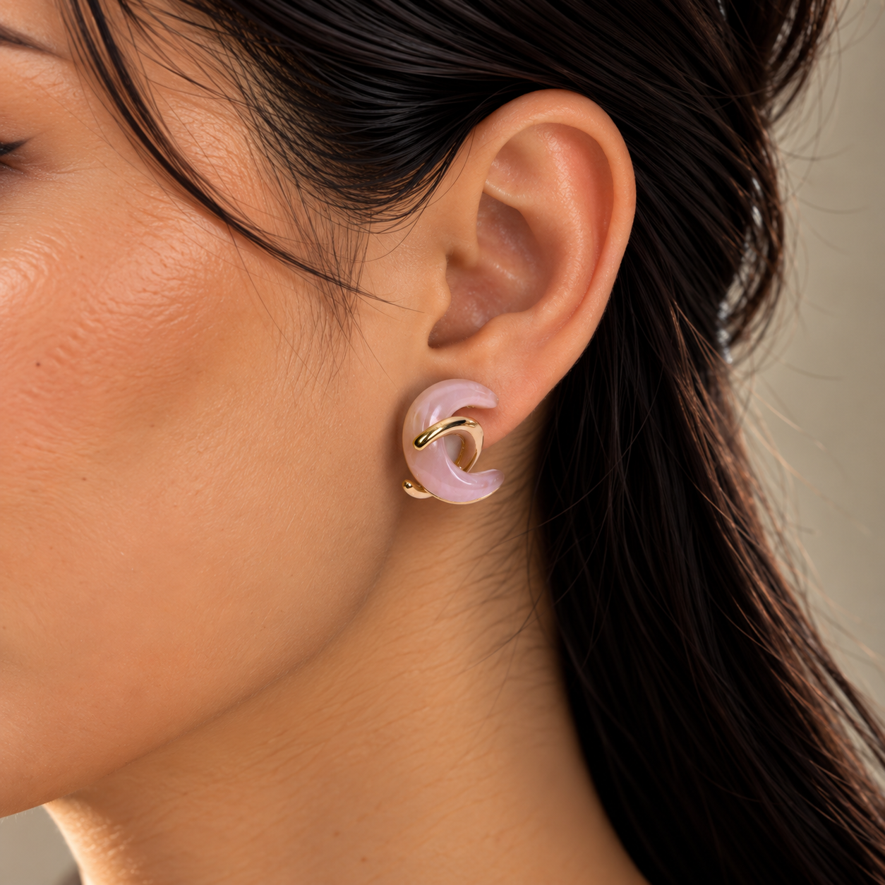 Muse Crescent Earrings - Image 3