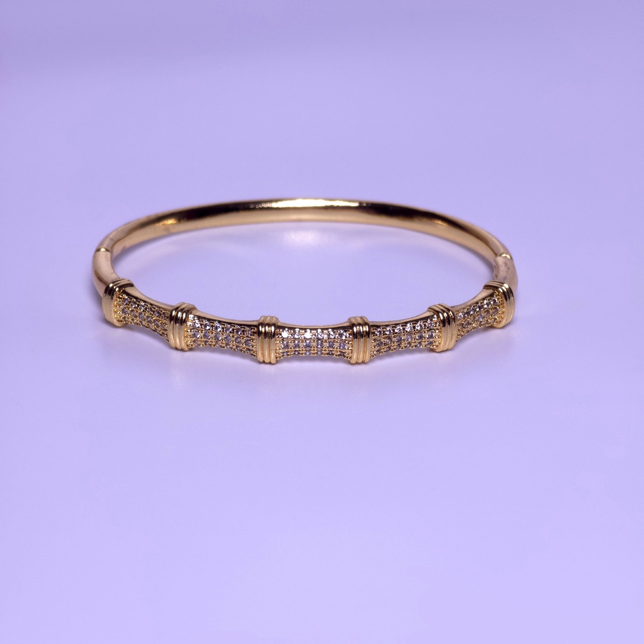 Bamboo Bling Bangle